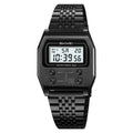 Retro Digital Minimalist Trendy Waterproof Mens Watch Multi-function Digital Watch For Men